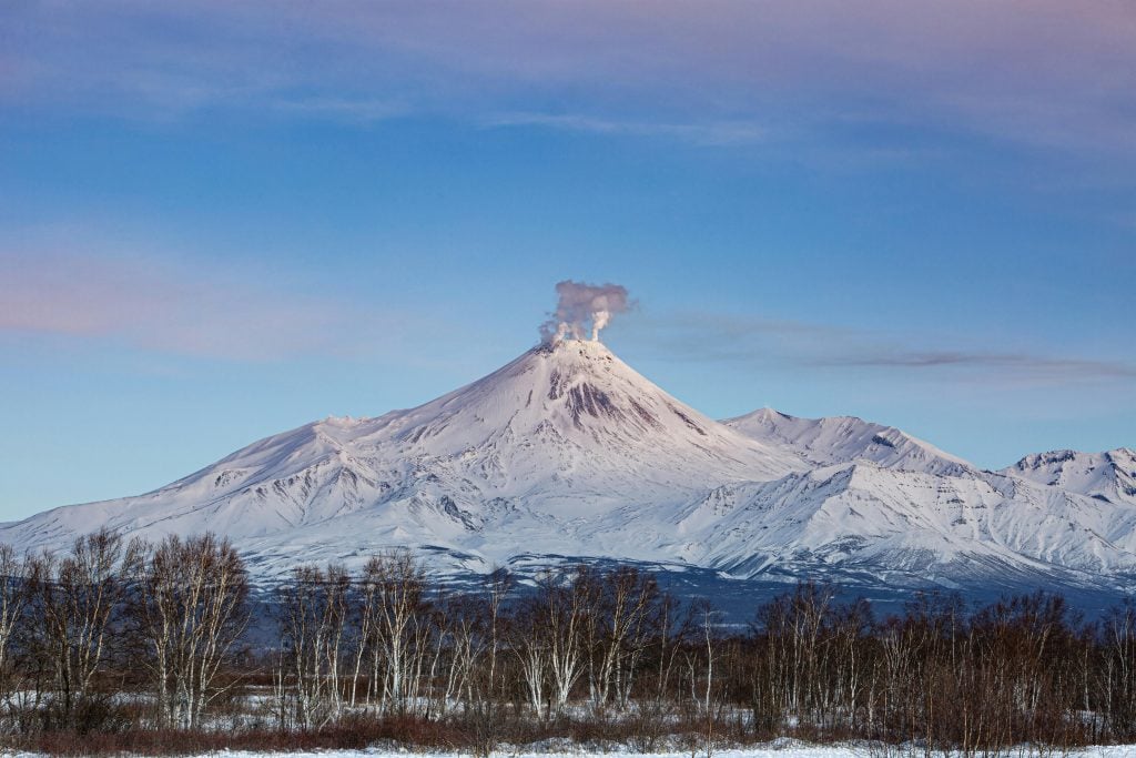 Volcano Klyuchevskaya Sopka